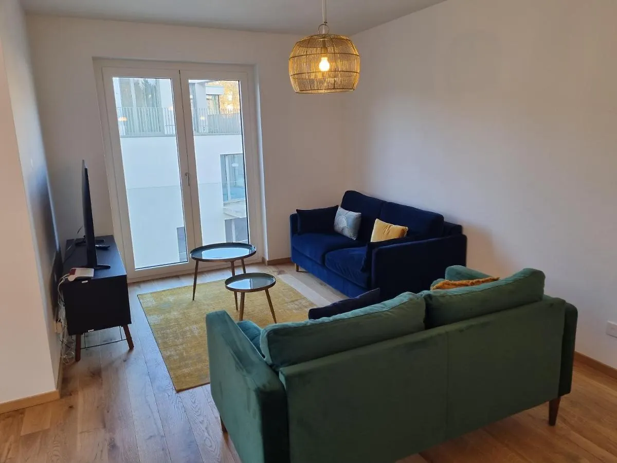 Chic City Center 3 Beds Flat & Balcony & Parking Apartment Luxembourg Luxembourg